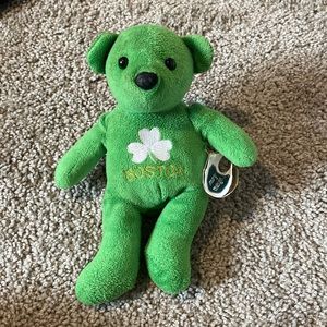 Mary Meyer Boston Shamrock collectible bear St.Patricks Day